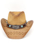 Winslow Wave Taupe Straw Cowgirl Hat