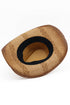 Winslow Wave Taupe Straw Cowgirl Hat