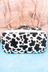 Cassie Cow Jetsetter Expandable Makeup Bag