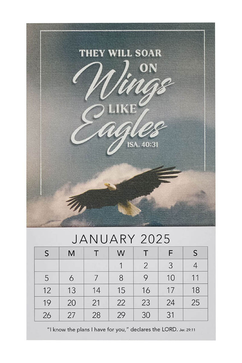 2025 Wings Like Eagles Mini Calendar HH Howdy Honey