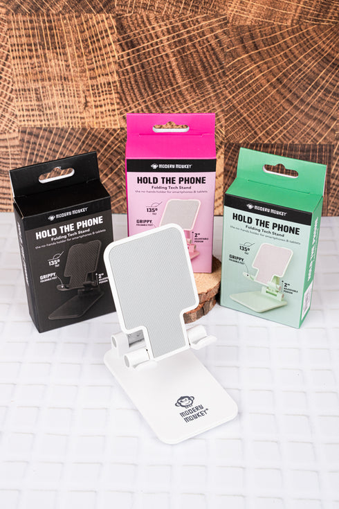 One Hold The Phone Folding Tech Stand - SHIPS ASSORTED