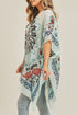 Bali Retreat Blue and Black Kimono