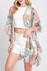 Atlantis Bloom Crochet Kimono