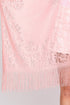 Bay Breeze Pink Lace Kimono