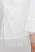 Bay Breeze White Lace Kimono