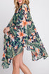 Island Edit Navy Kimono