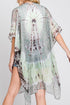 Balmy Breeze Green Kimono