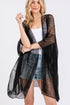 Summer Breeze Black Kimono