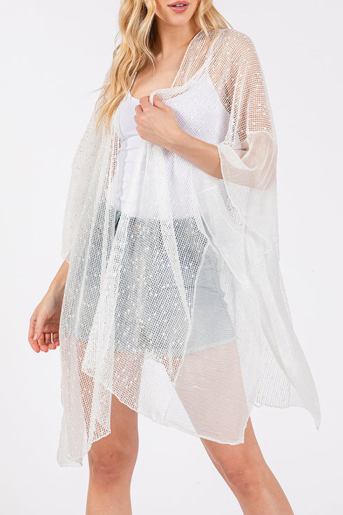 Summer Breeze White Kimono