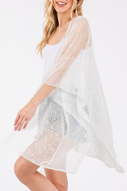 Summer Breeze White Kimono