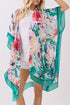 Garden Gallery Green Silky Kimono