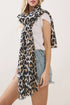 Spotted Status Beige Leopard Long Scarf