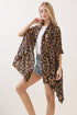 Spotted Status Brown Leopard Long Scarf