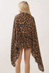 Spotted Status Brown Leopard Long Scarf