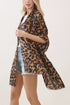 Spotted Status Brown Leopard Long Scarf