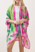 Poetry In Motion Pink and Green Kimono