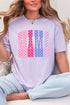 Polka Dot Pop Mama Comfort Colors Adult Ring-Spun Cotton Tee
