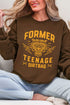 Former Teenage Dirtbag Ecosmart Crewneck Sweatshirt