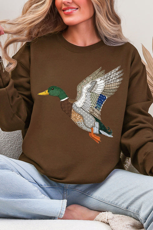 Mallard Flights Ecosmart Crewneck Sweatshirt