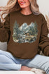 Alpine Deer Ecosmart Crewneck Sweatshirt