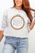 Cross Stitch Homebody Ecosmart Crewneck Sweatshirt