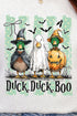 Duck, Duck, Boo Ecosmart Crewneck Sweatshirt
