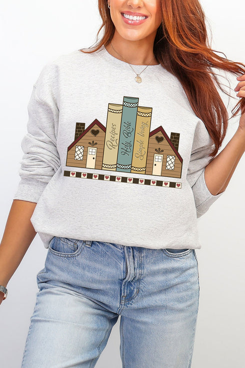 Grandma's House Ecosmart Crewneck Sweatshirt