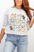Heart & Home Quilt Ecosmart Crewneck Sweatshirt