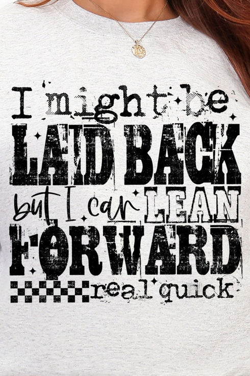 Laid Back Ecosmart Crewneck Sweatshirt