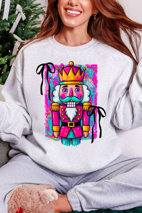 Neon Nutcracker Ecosmart Crewneck Sweatshirt