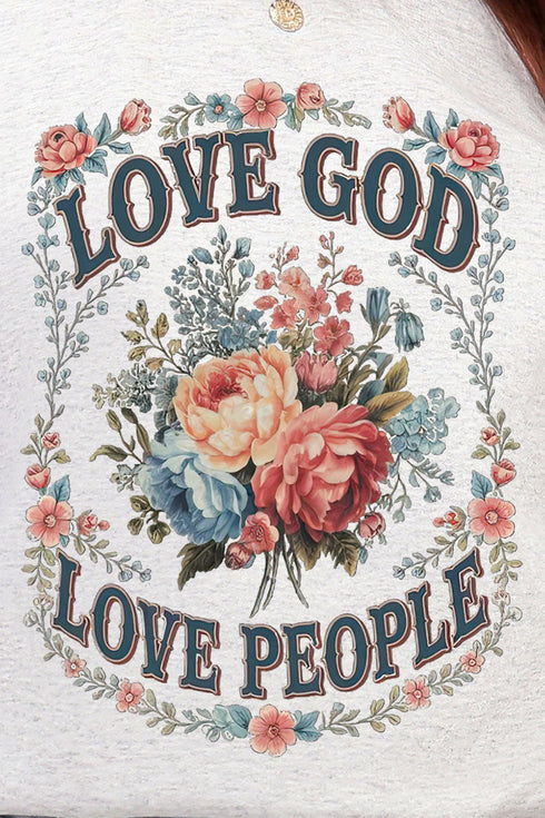 Old Garden Love God Ecosmart Crewneck Sweatshirt