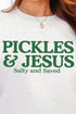 Pickles & Jesus Ecosmart Crewneck Sweatshirt