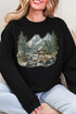 Alpine Deer Ecosmart Crewneck Sweatshirt