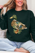Patchwork Mallard Ecosmart Crewneck Sweatshirt