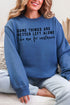 Better Left Alone Ecosmart Crewneck Sweatshirt