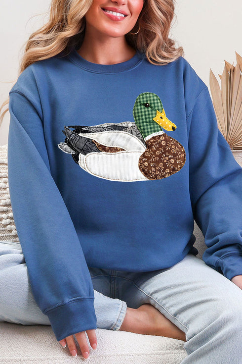 Mallard Marsh Ecosmart Crewneck Sweatshirt