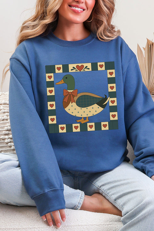 Sunday Mallard Ecosmart Crewneck Sweatshirt