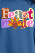 Turkey Feast Mode Ecosmart Crewneck Sweatshirt