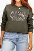 Camo Cozy Season Ecosmart Crewneck Sweatshirt