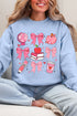 Teacher Love Ecosmart Crewneck Sweatshirt