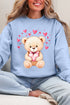 Teddy In Love Ecosmart Crewneck Sweatshirt
