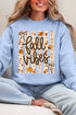Cozy Coquette Fall Vibes Ecosmart Crewneck Sweatshirt