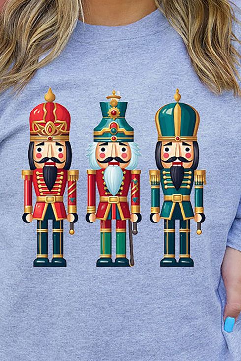Magical Nutcrackers Of Christmas Ecosmart Crewneck Sweatshirt