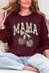 Cherry Luxe Mama Ecosmart Crewneck Sweatshirt