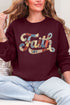 Faith Sewn Sweet Ecosmart Crewneck Sweatshirt