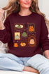 Lovely Gourd Doodles Ecosmart Crewneck Sweatshirt