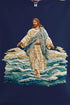 Faux Yarn Walking On Water Ecosmart Crewneck Sweatshirt