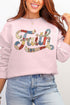 Faith Sewn Sweet Ecosmart Crewneck Sweatshirt