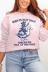 Forced To Pick Up The Pace Ecosmart Crewneck Sweatshirt