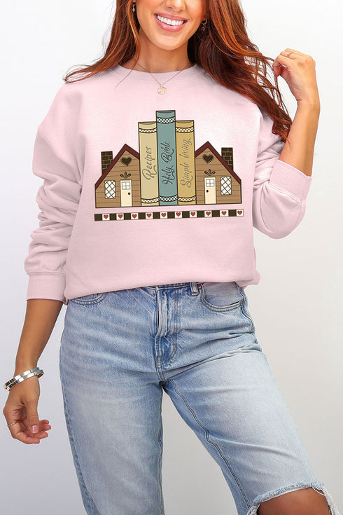 Grandma's House Ecosmart Crewneck Sweatshirt